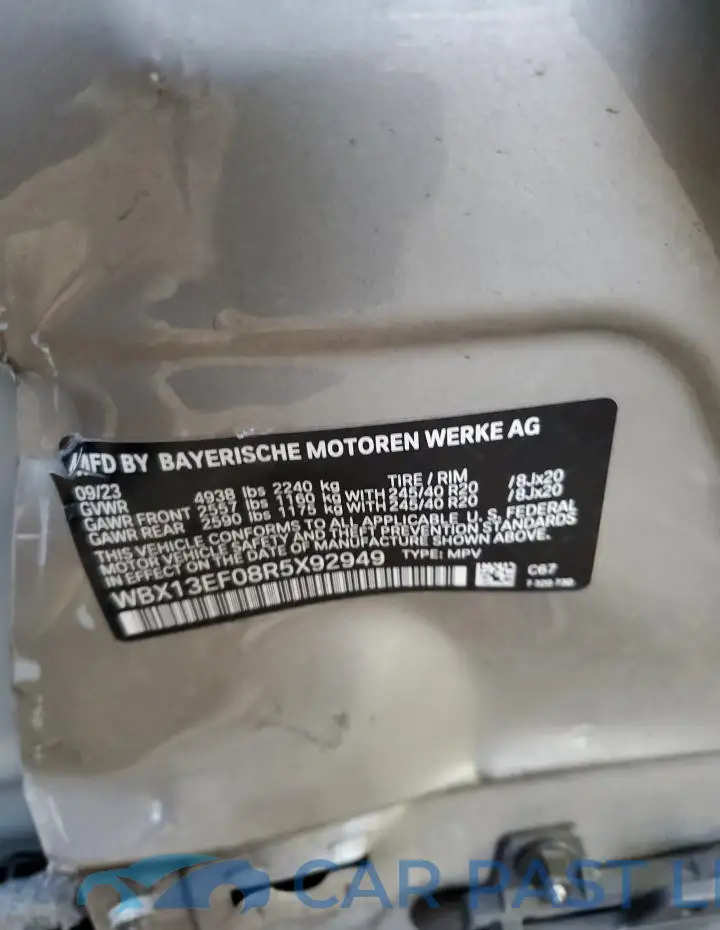 WBX13EF08R5X92949# 14