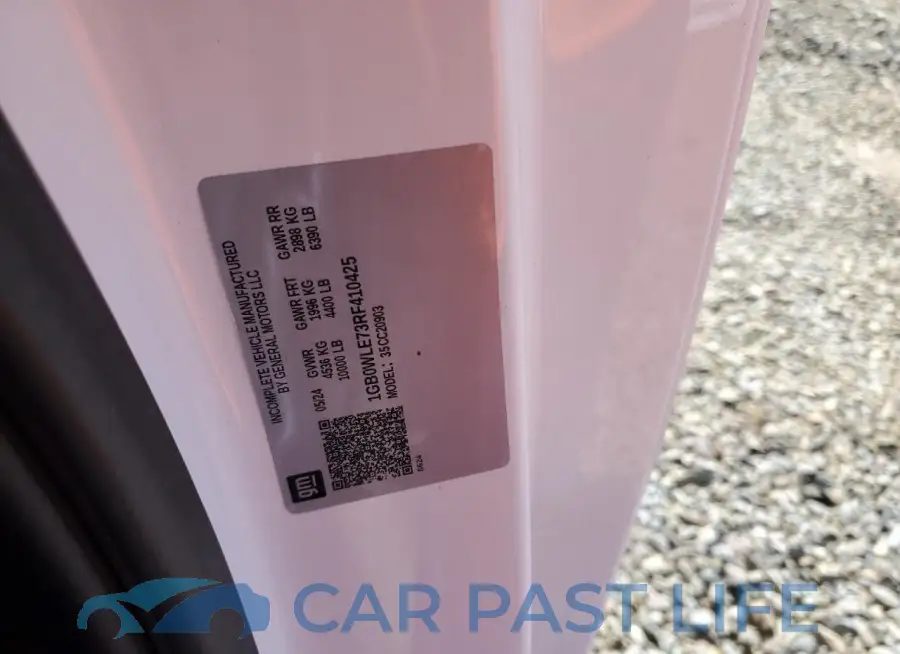 1GB0WLE73RF410425# 12