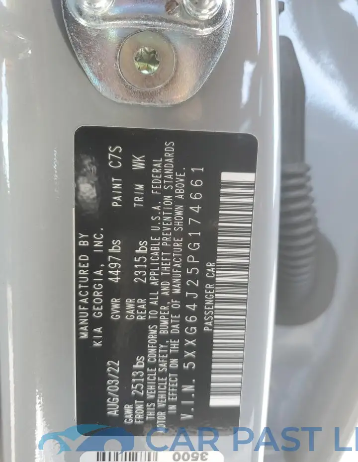 5XXG64J25PG174661# 12