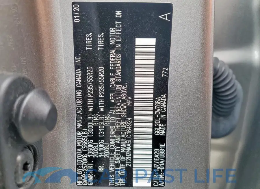 2T2HZMAA5LC164924# 13