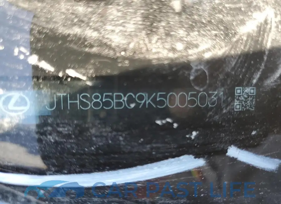 JTHS85BC9K5005031# 12