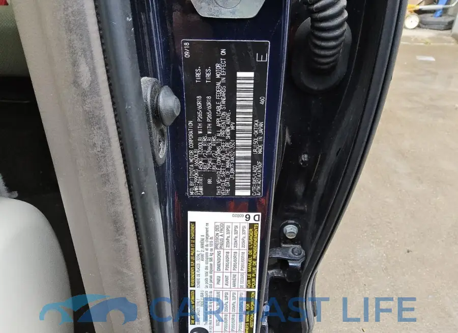 JTJBM7FX4K5213501# 13