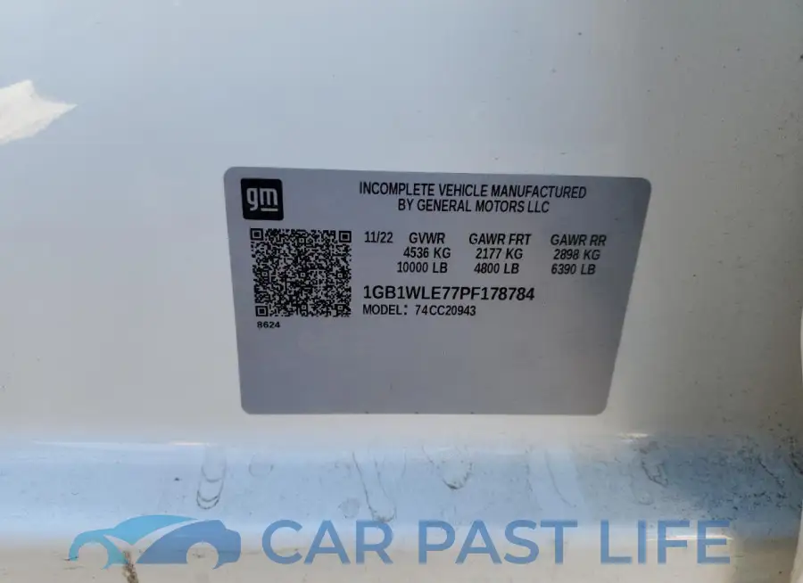 1GB1WLE77PF178784# 13
