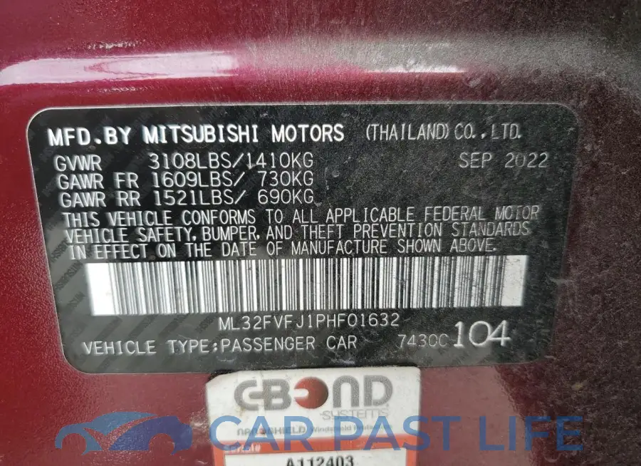 ML32FVFJ1PHF01632# 13