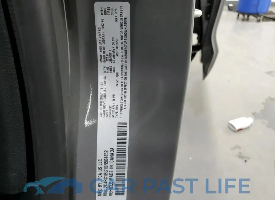 2C4RC1BG1SR504452# 13