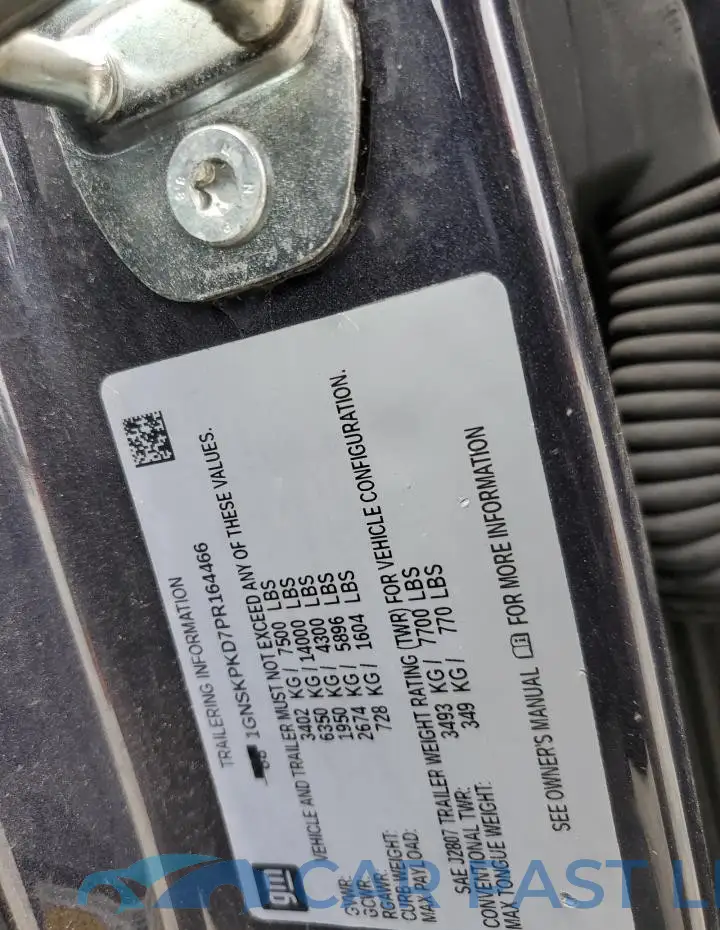1GNSKPKD7PR164466# 13