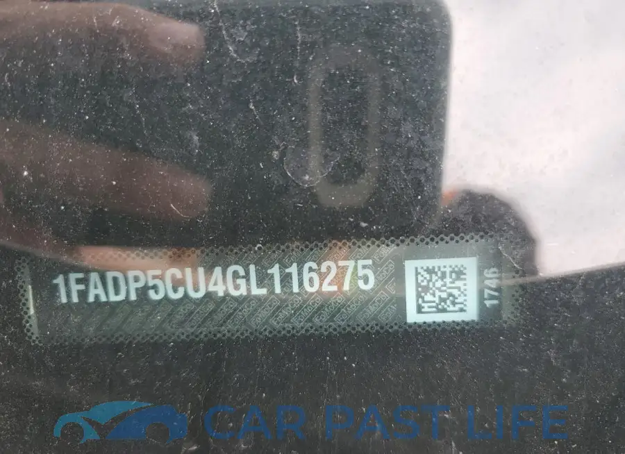 1FADP5CU4GL116275# 12