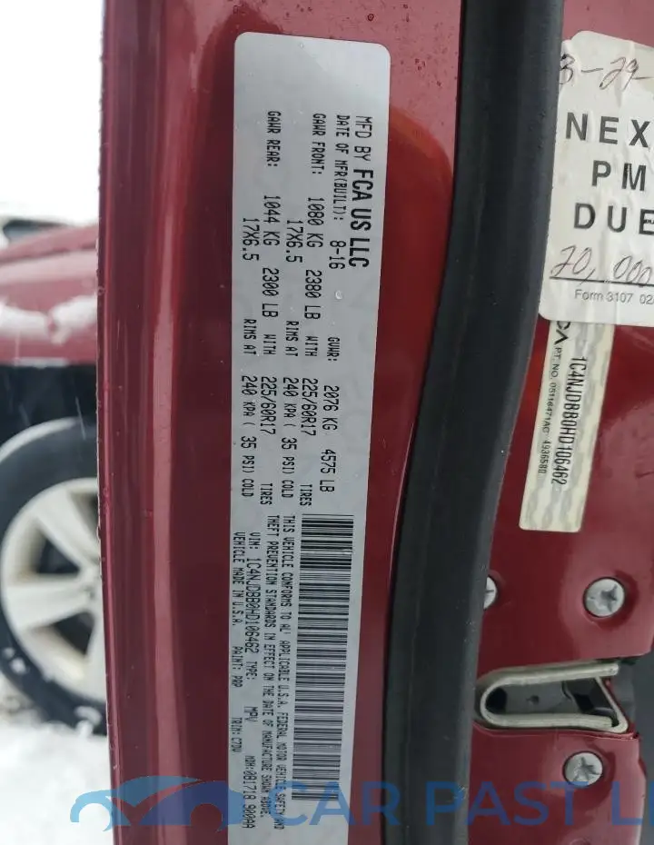 1C4NJDBB0HD106462# 13