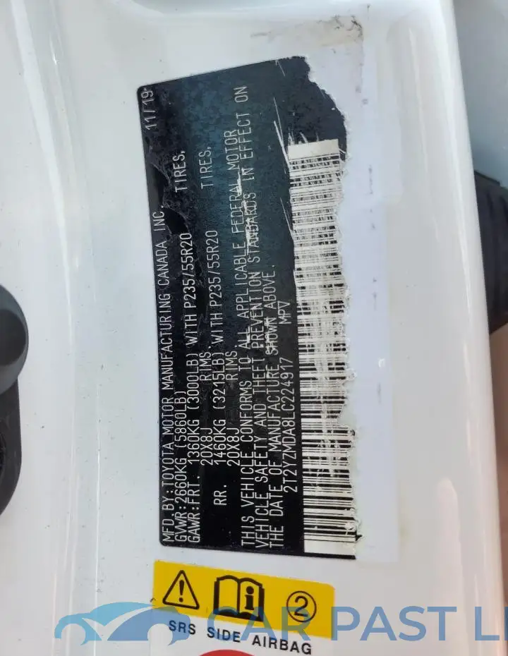 2T2YZMDA8LC224917# 13