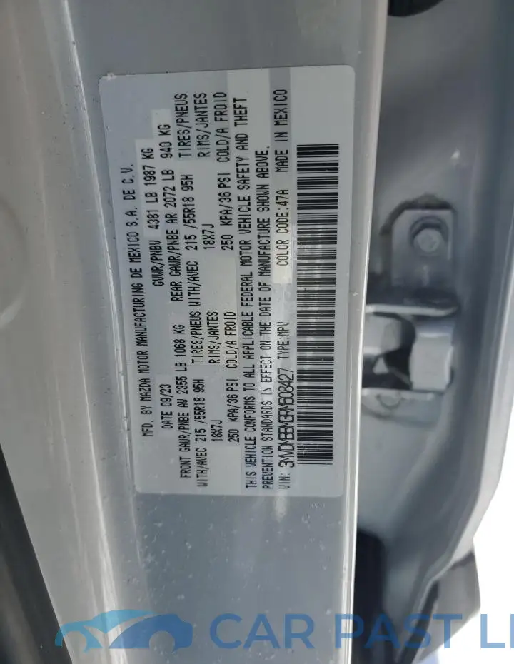 3MVDMBBM3RM608427# 13