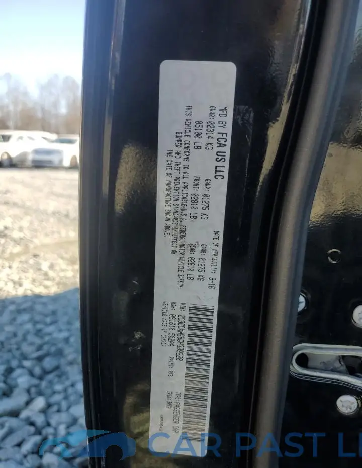 2C3CDXHG5GH339228# 12