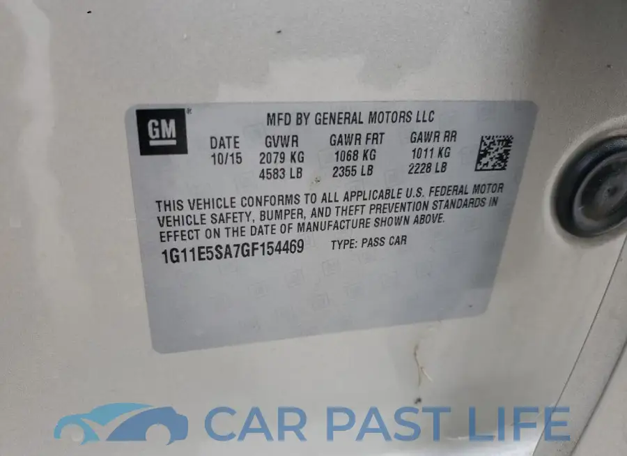 1G11E5SA7GF154469# 12