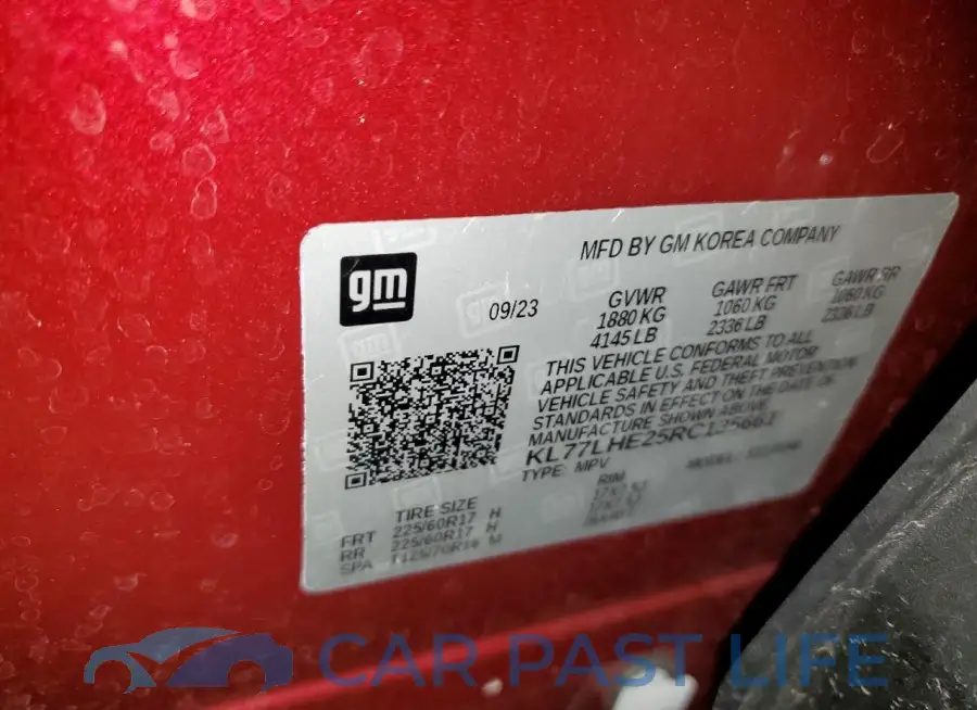 KL77LHE25RC135661# 13