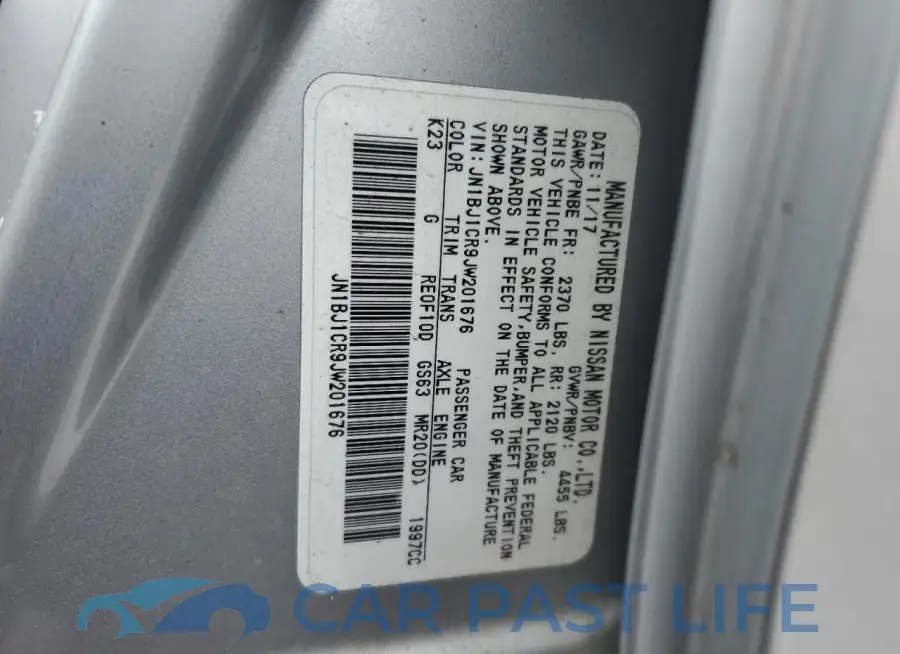 JN1BJ1CR9JW201676# 13