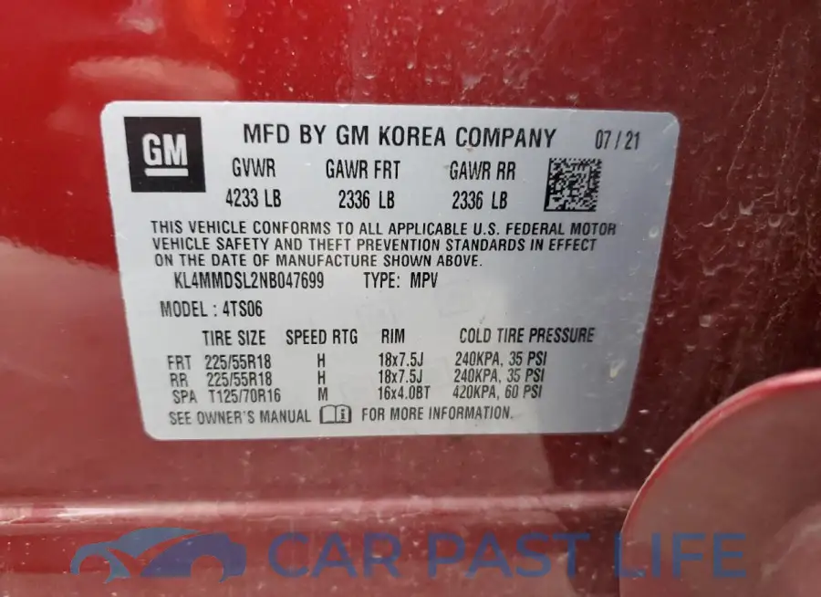 KL4MMDSL2NB047699# 13