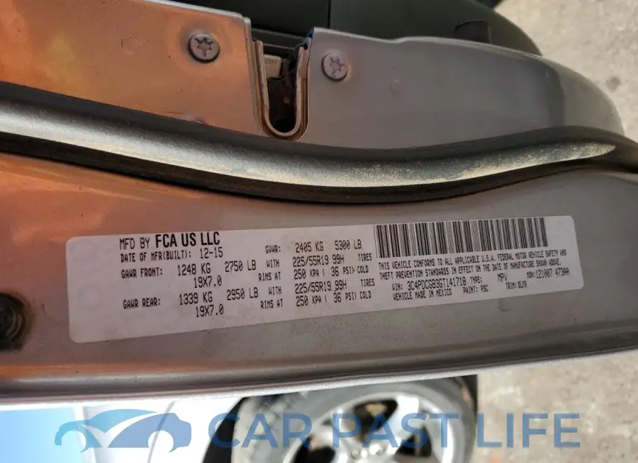 3C4PDCGB3GT141718# 13