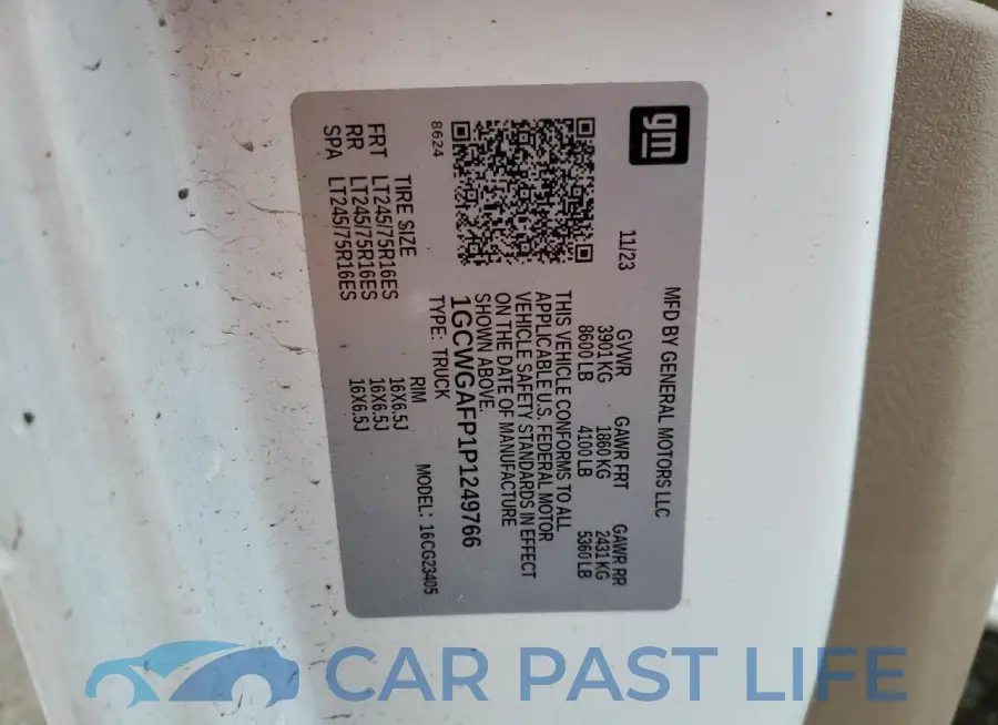 1GCWGAFP1P1249766# 14