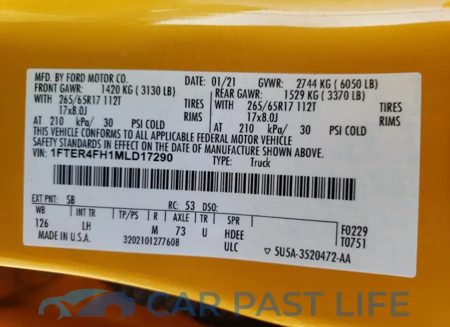 1FTER4FH1MLD17290# 12