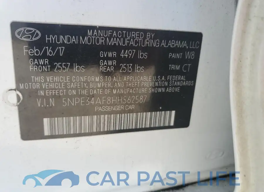 5NPE34AF8HH562587# 12