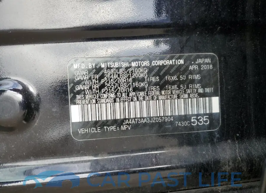 JA4AT3AA3JZ057904# 12