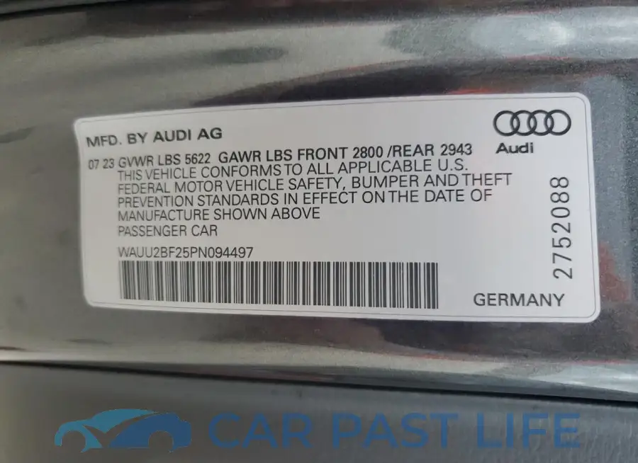 WAUU2BF25PN094497# 12