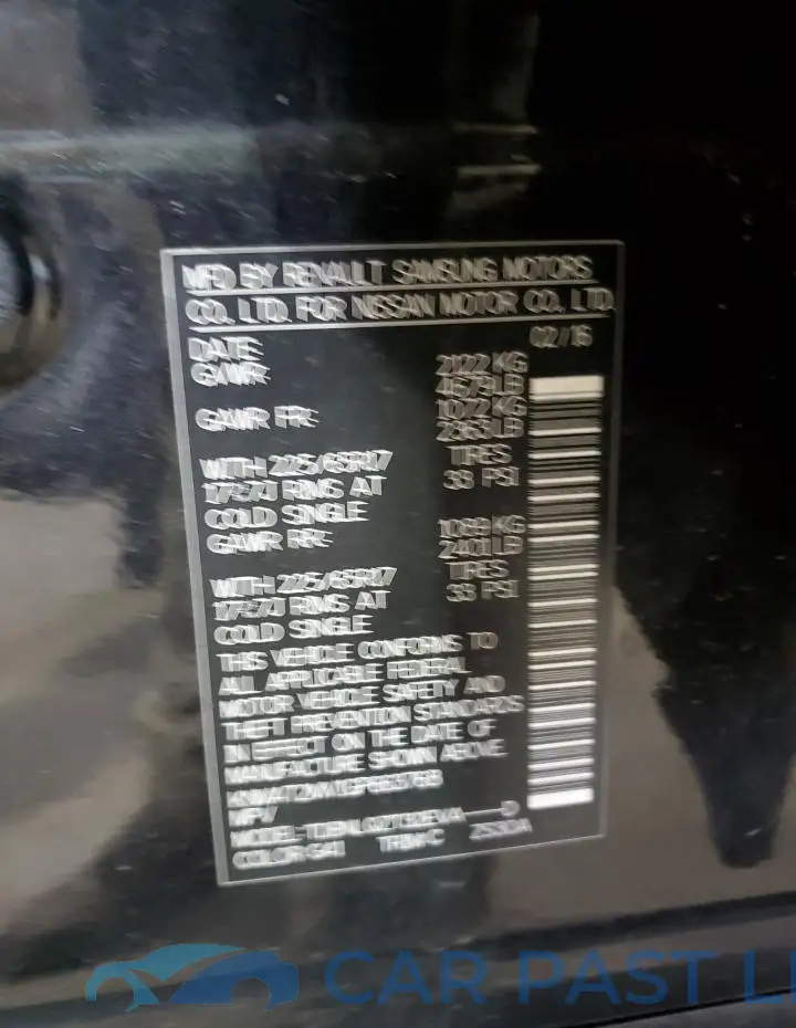 KNMAT2MV1GP663768# 13