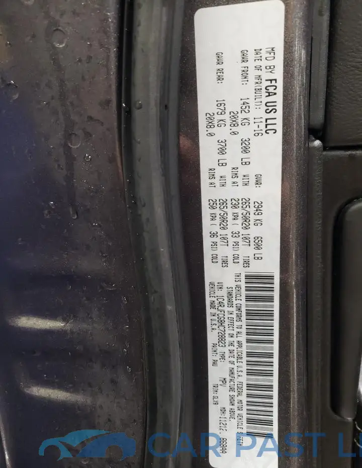 1C4RJFCG8HC728823# 12