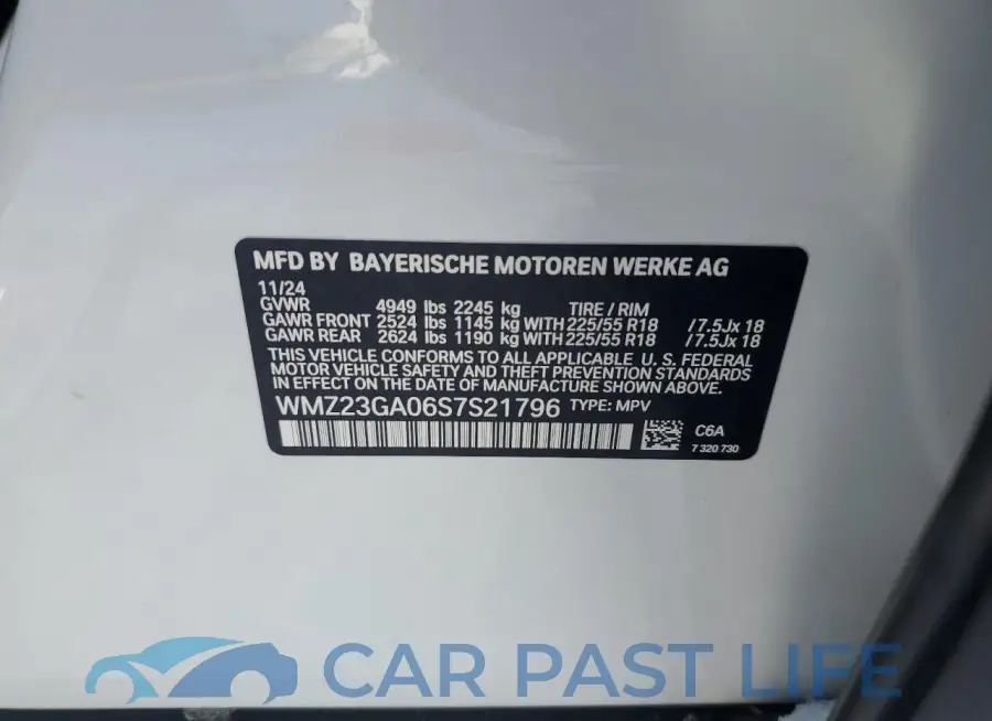 WMZ23GA06S7S21796# 12