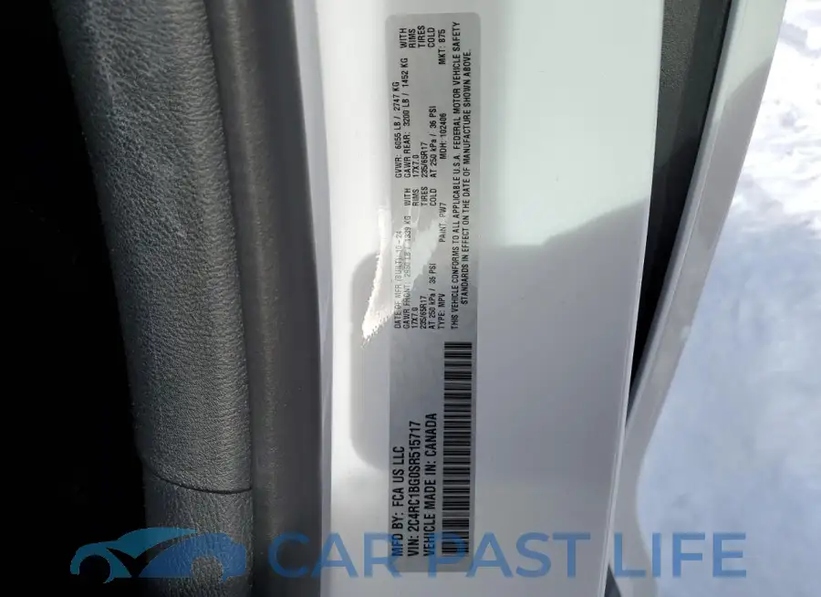 2C4RC1BG0SR515717# 13