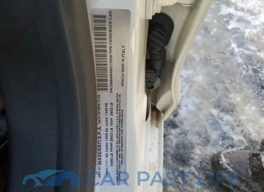 ZAM56RPAXG1170230# 12
