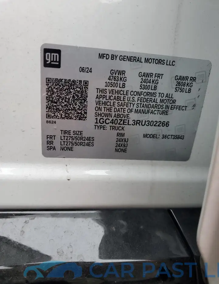 1GC40ZEL3RU302266# 12