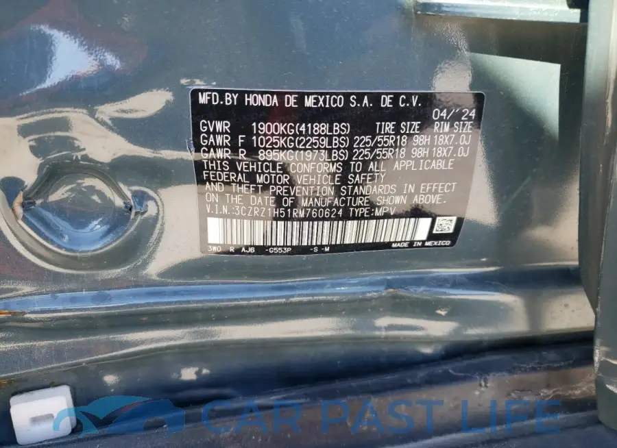 3CZRZ1H51RM760624# 14
