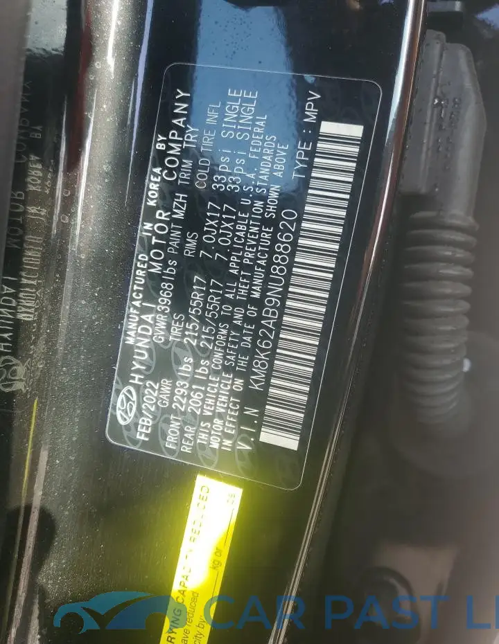 KM8K62AB9NU888620# 13