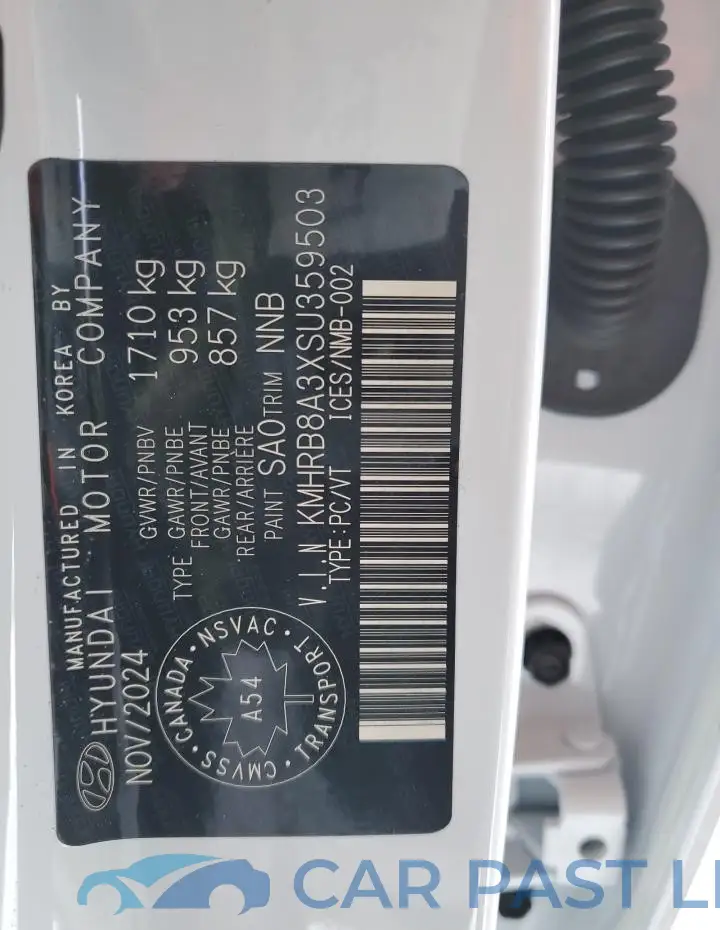 KMHRB8A3XSU359503# 12