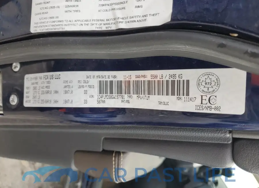 1C4PJMDS8GW197781# 13