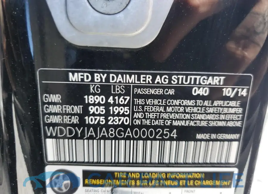 WDDYJAJA8GA000254# 13