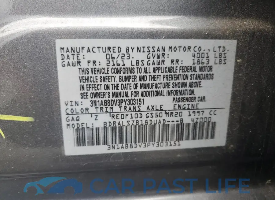 3N1AB8DV3PY303151# 12