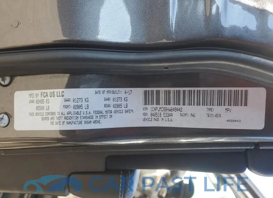1C4PJMCS8HW649442# 13