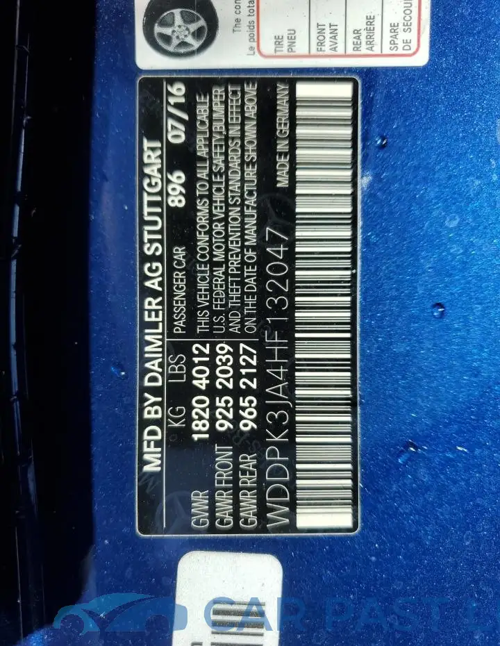 WDDPK3JA4HF132047# 13