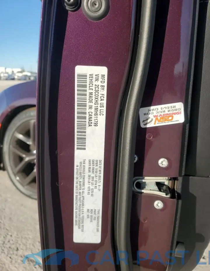 2C3CDXHG1MH611799# 13
