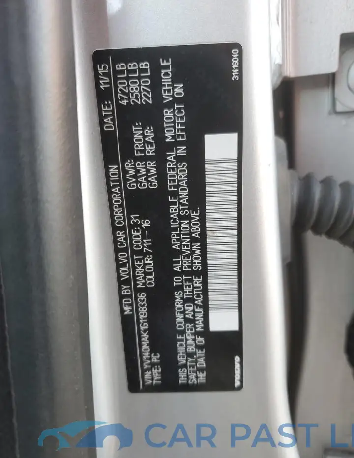 YV140MAK1G1198336# 13