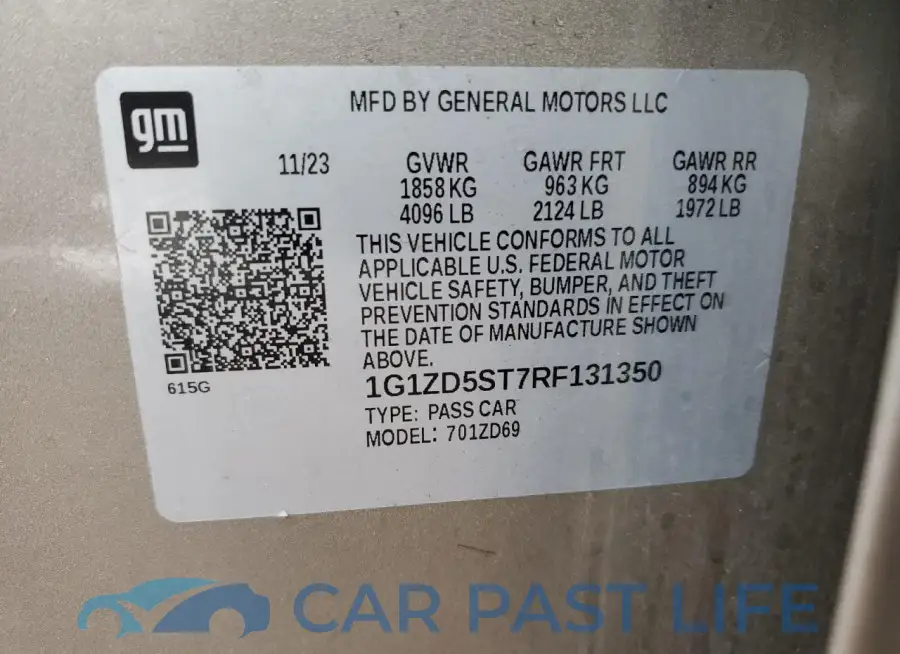 1G1ZD5ST7RF131350# 13