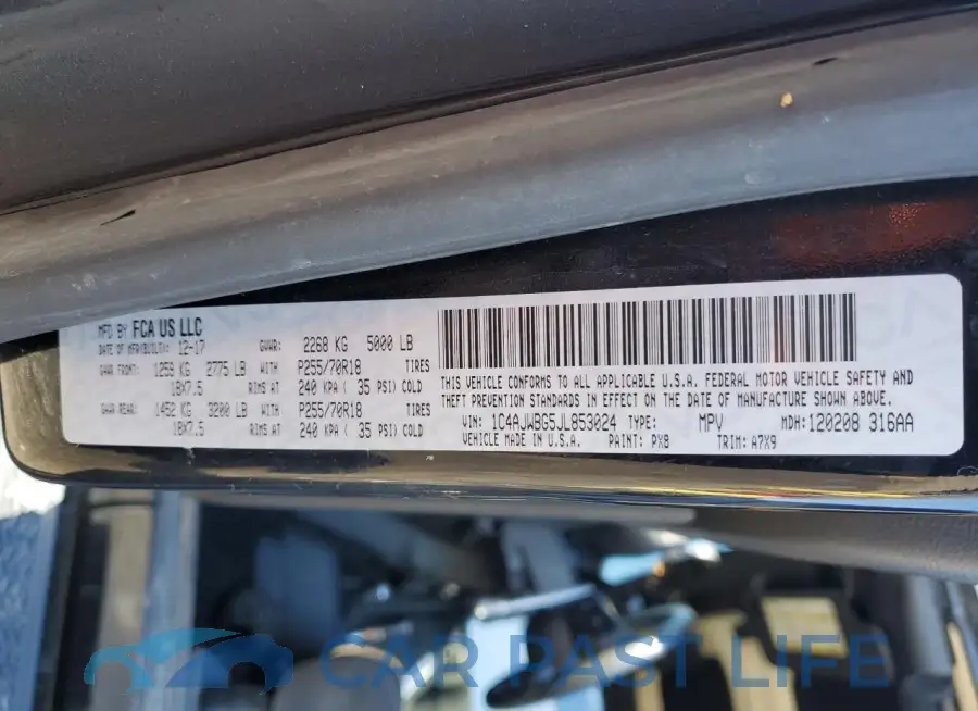 1C4AJWBG5JL853024# 13