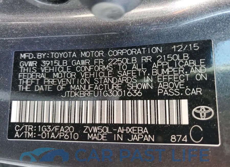 JTDKBRFU1G3001636# 12