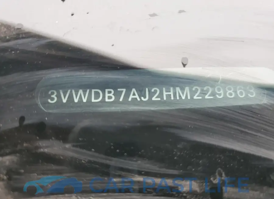3VWDB7AJ2HM229863# 12