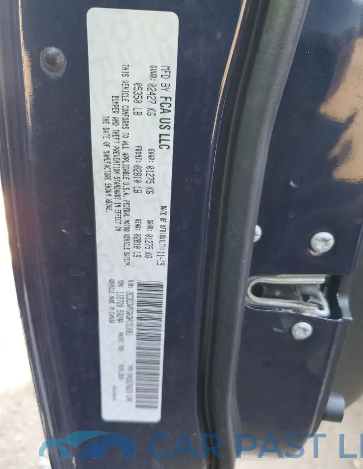 2C3CDXFGXGH151081# 12