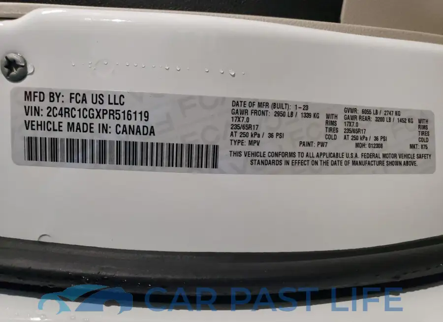 2C4RC1CGXPR516119# 13