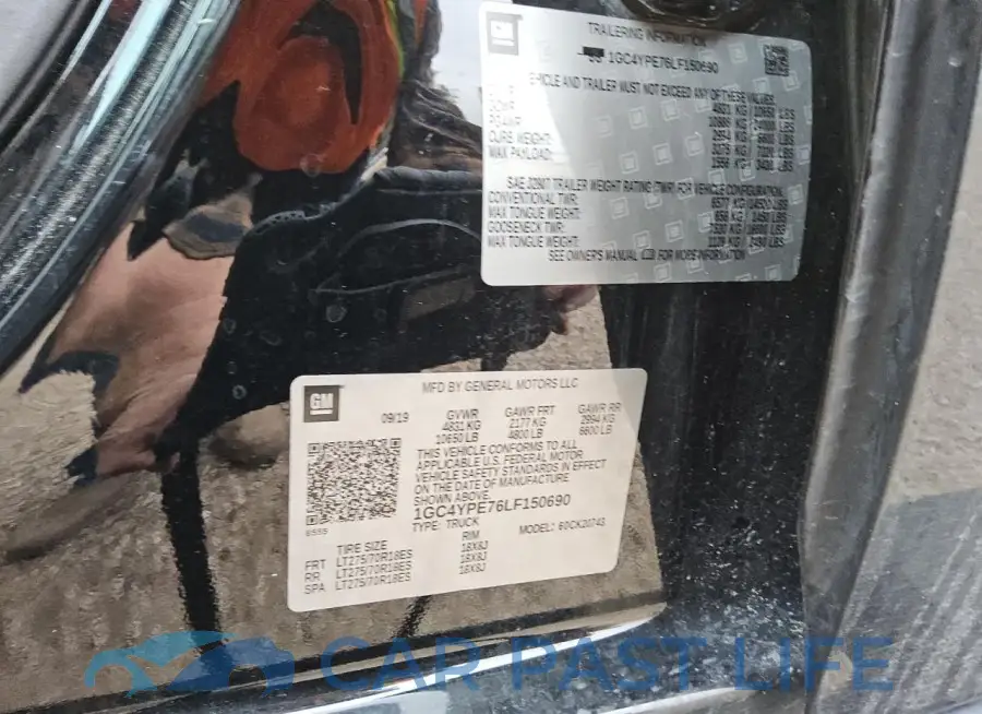 1GC4YPE76LF150690# 12
