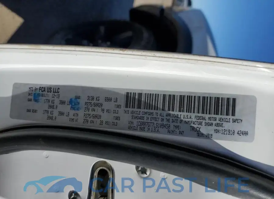 1C6RR7GT7LS109450# 12
