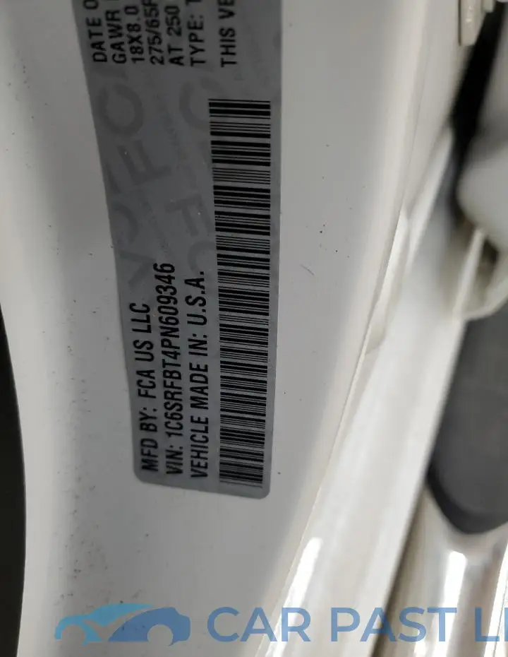 1C6SRFBT4PN609346# 12